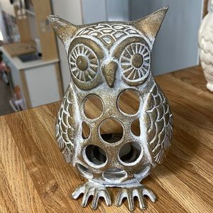 Owl Tea Light Holder